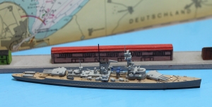 Battle cruiser "Deutschland" (1 p.) GER 1936 Hansa S 230